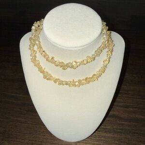 🌟NWT🌟 Free People Gold Crystal Necklace